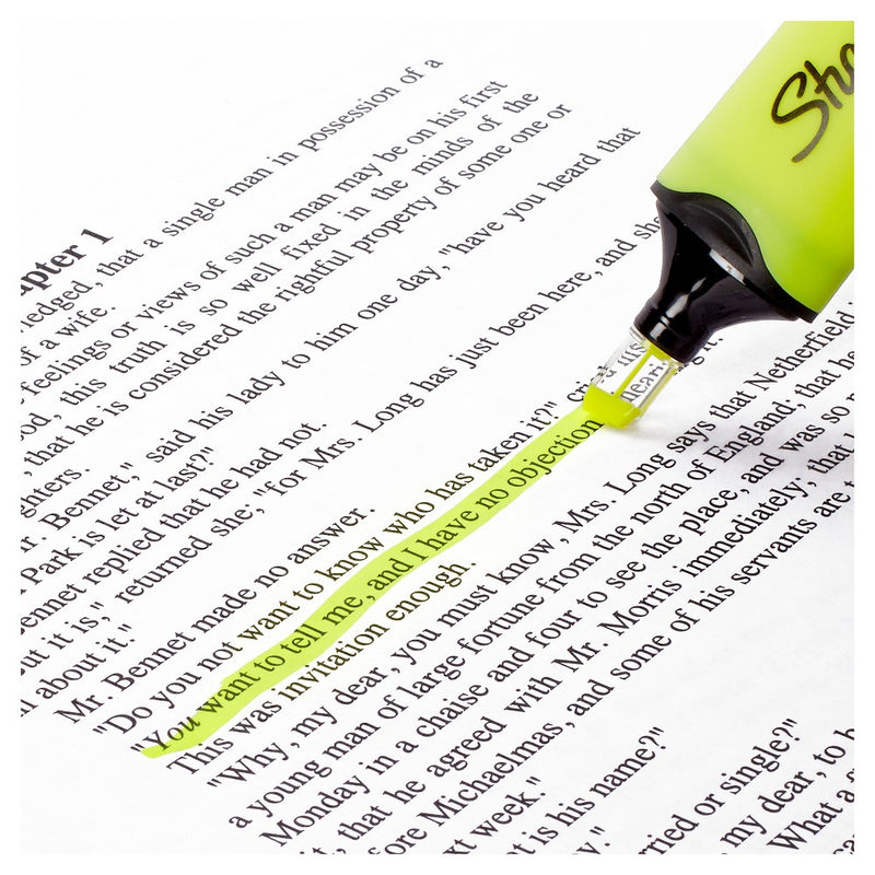 3pk Highlighters Clearview Medium Chisel Tip Multicolor - Sharpie