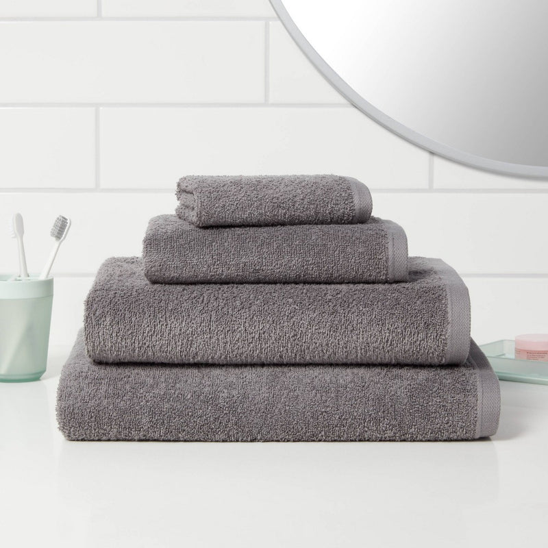 XL Everyday Bath Towel Dark Gray - Room Essentials