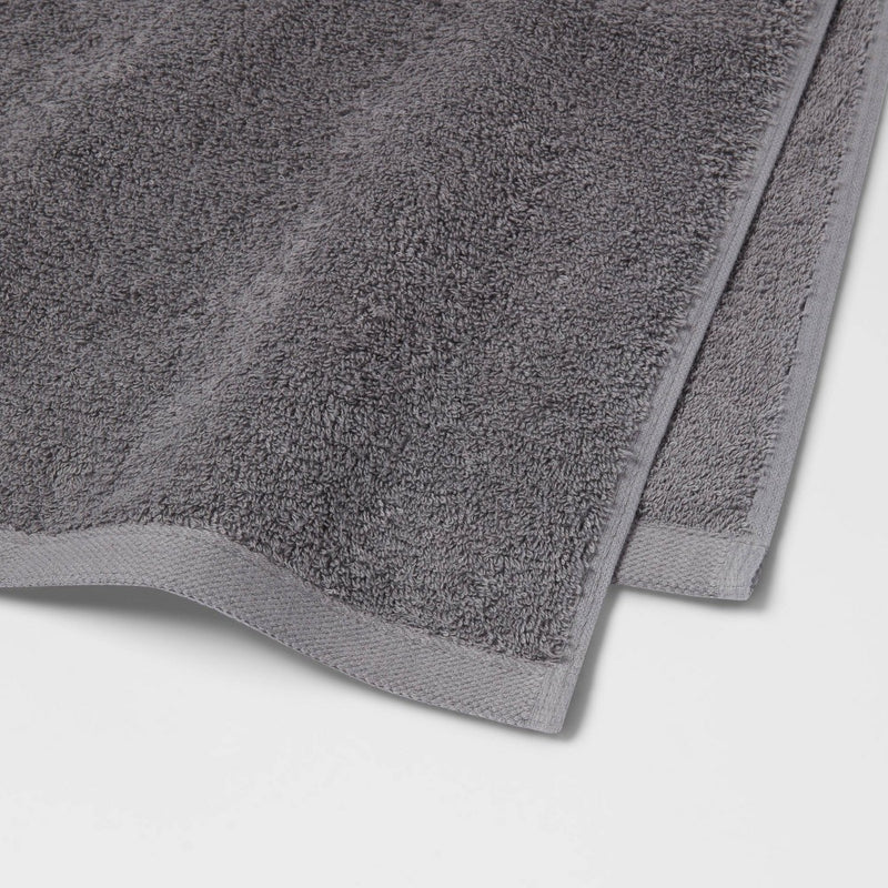XL Everyday Bath Towel Dark Gray - Room Essentials