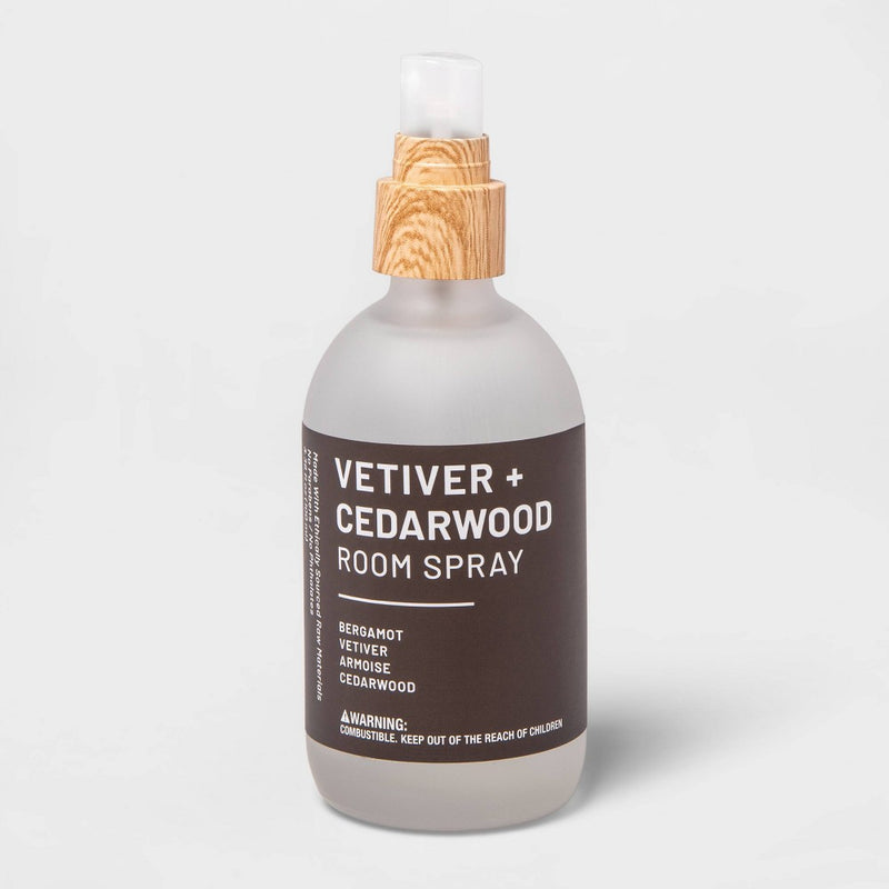 3.38 fl oz Room Spray Brown, Vetiver and Cedarwood - Project 62