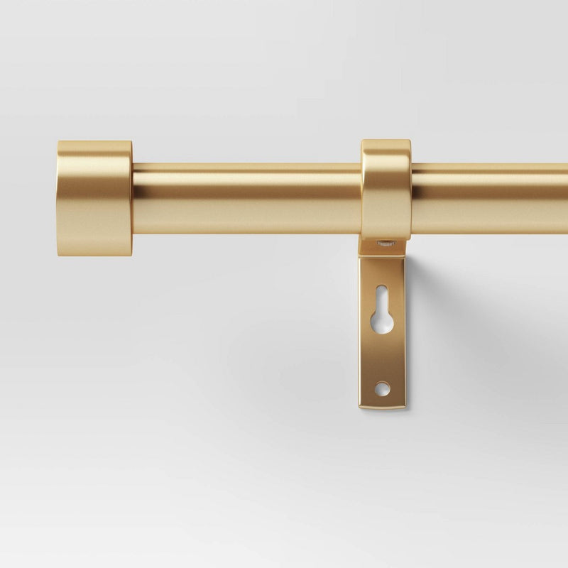 36"-66" Dauntless Curtain Rod Brass - Project 62 (LOCAL PICKUP ONLY)
