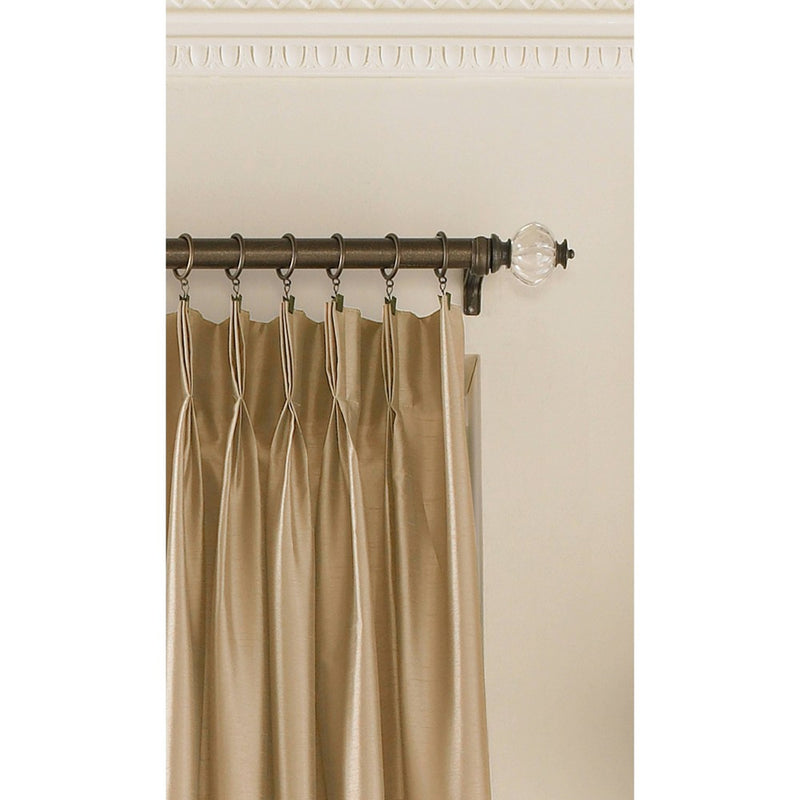 84"x30" Marquee Lined Room Darkening Curtain Panel Sand - Curtainworks