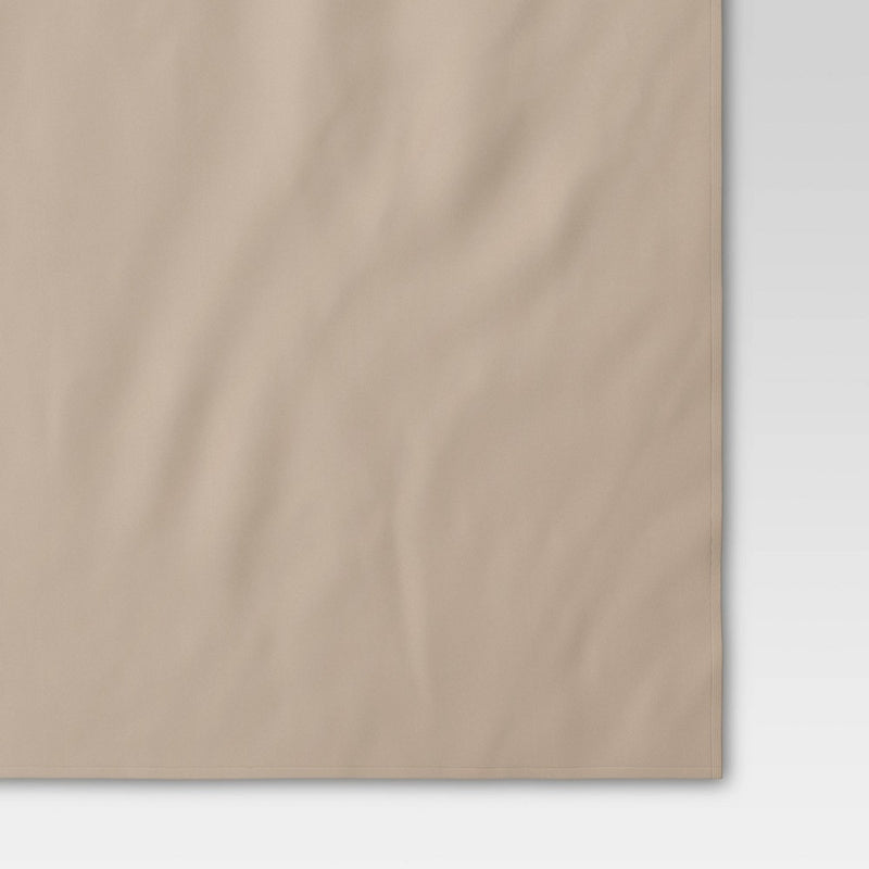 120" x 60" Solid Tablecloth Natural - Threshold