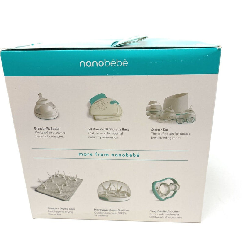 nanobebe 25 Breastmilk Storage Bags & Organizer