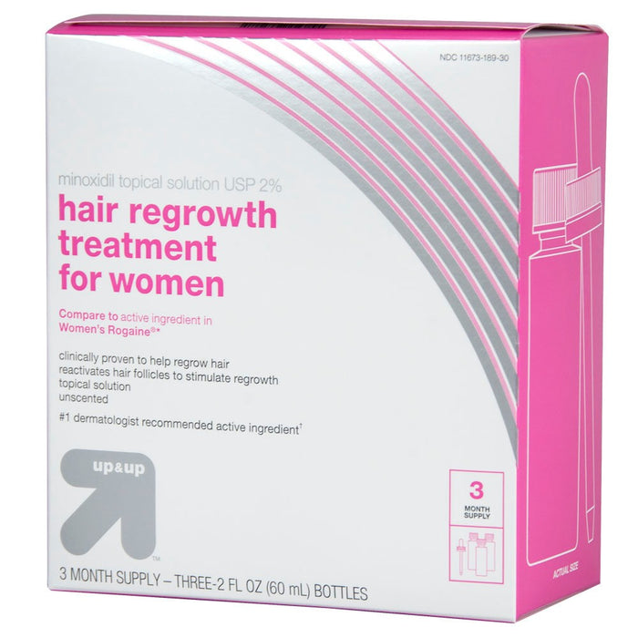 Hair Regrowth Treatment for Women - 1 Kit - Up&Up