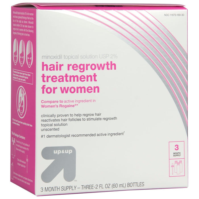 Hair Regrowth Treatment for Women - 1 Kit - Up&Up