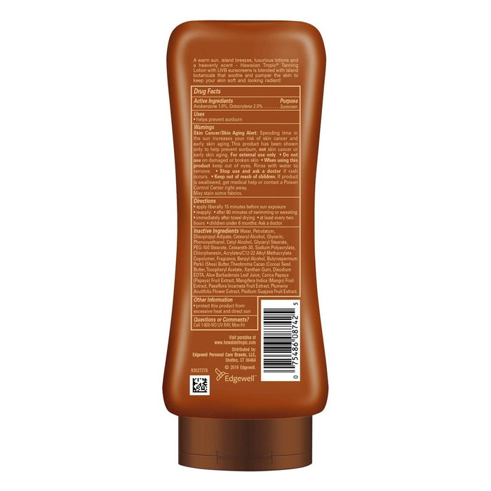 Hawaiian Tropic Dark Tanning Lotion Sunscreen - SPF 4 - 8oz
