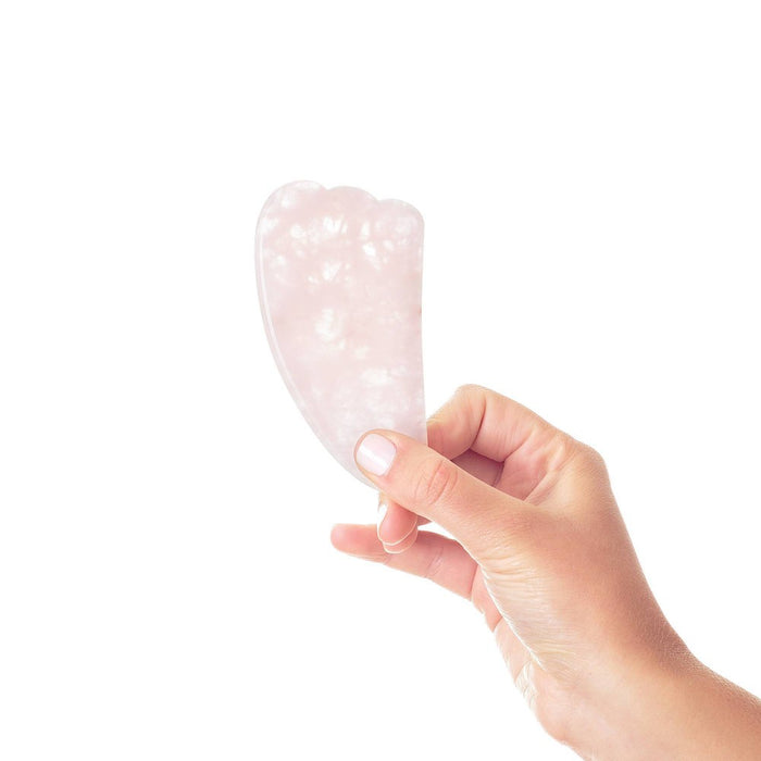Plum Beauty Rose Quartz Sculpting Gua Sha Stone - 1ct