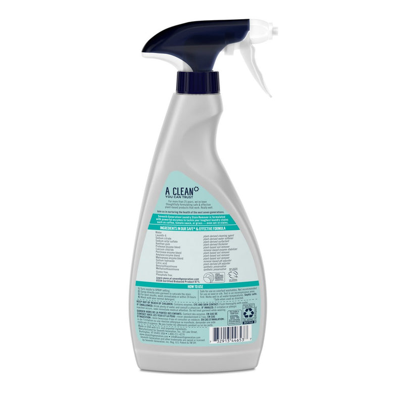 Seventh Generation Laundry Stain Removers Free & Clear - 16 fl oz
