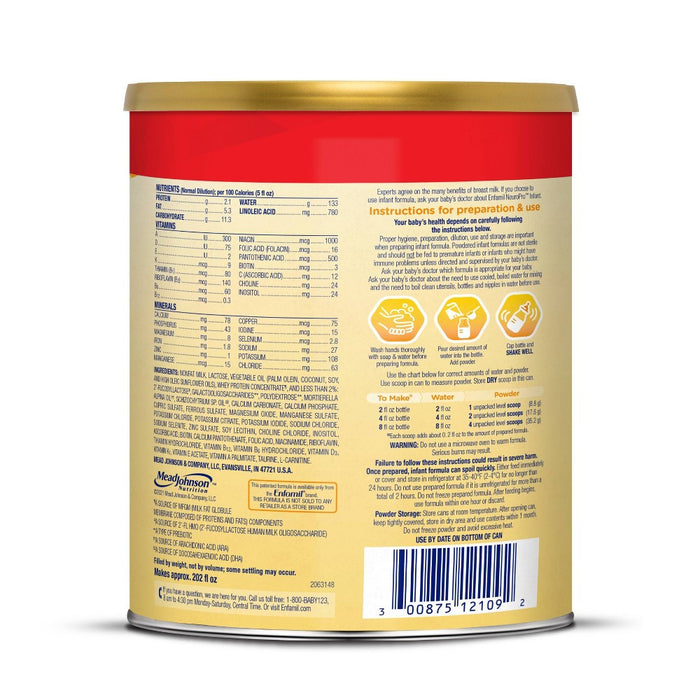 Enfamil NeuroPro Infant Formula Powder - 28.3oz -EXP: 06/20233