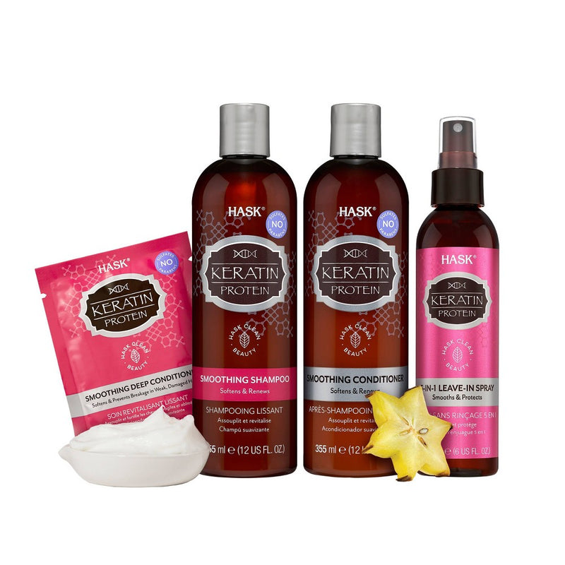 Hask Keratin Protein 5-in-1 Leave in Spray - 6 fl oz