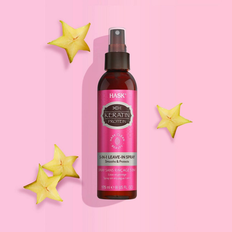 Hask Keratin Protein 5-in-1 Leave in Spray - 6 fl oz