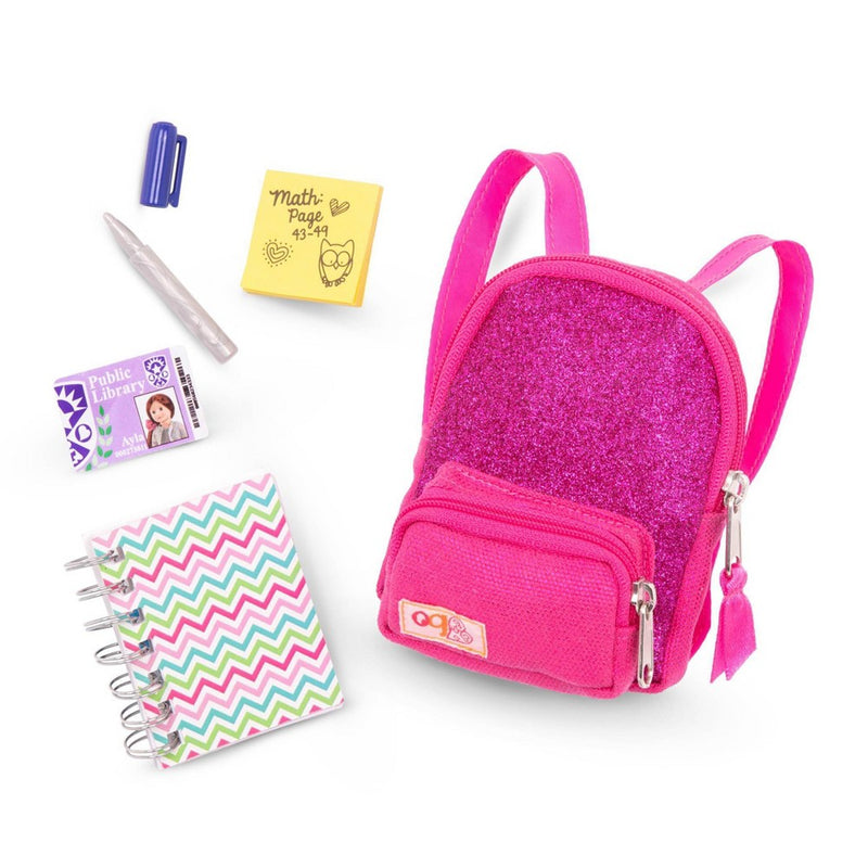 Our Generation School Bag Accessory Set for 18" Dolls - School Smarts