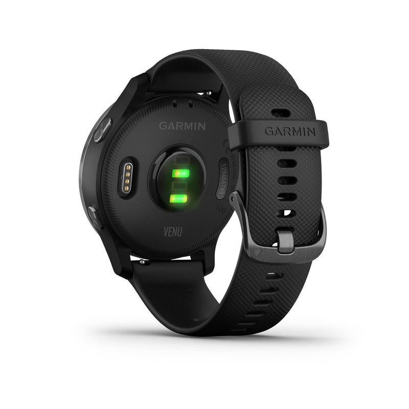 Garmin Venu Black with Slate Hardware