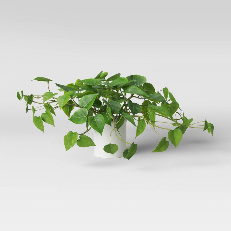 14" x 28" Artificial Pothos Plant in Pot - Threshold (LOCAL PICKUP ONLY)