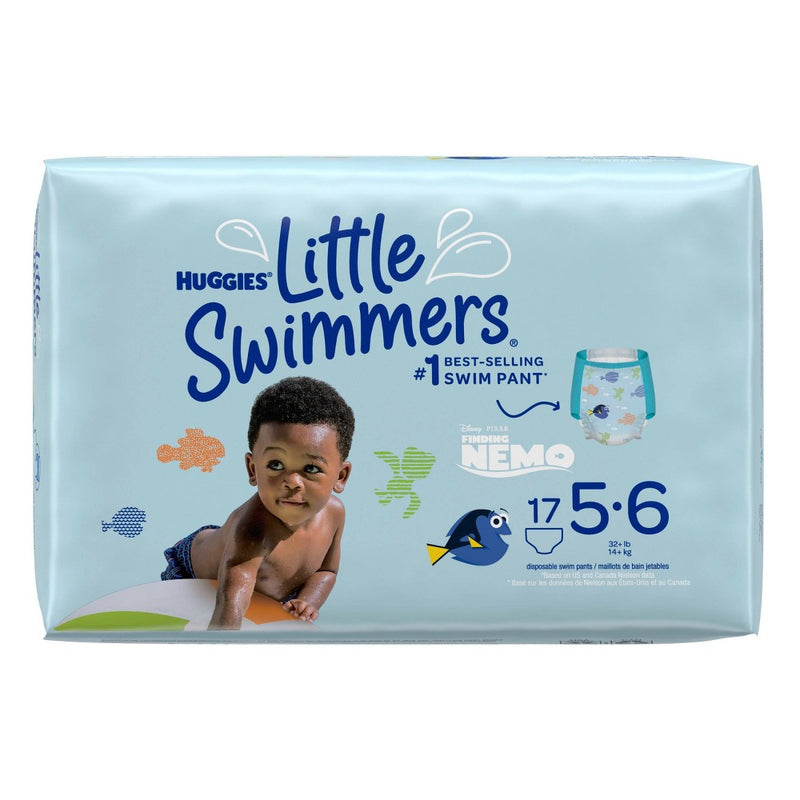 Huggies Little Swimmers Baby Swim Disposable Diapers Size 5-6 - L - 17ct