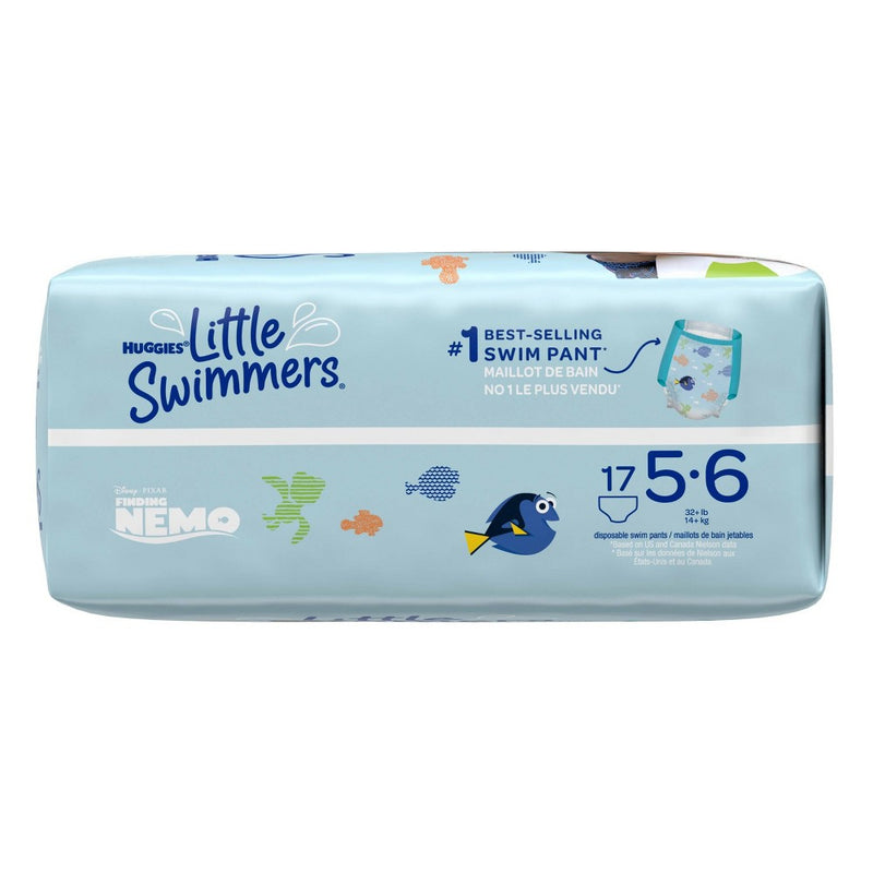 Huggies Little Swimmers Baby Swim Disposable Diapers Size 5-6 - L - 17ct