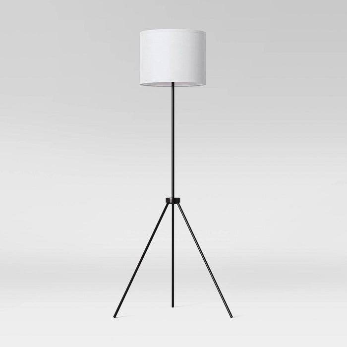 Tripod Floor Lamp Black - Room Essentials (LOCAL PICKUP ONLY)