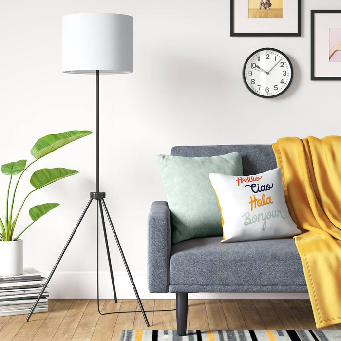 Tripod Floor Lamp Black - Room Essentials (LOCAL PICKUP ONLY)