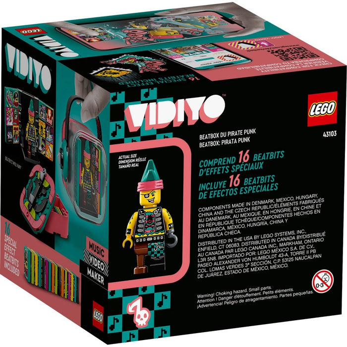 LEGO VIDIYO Punk Pirate BeatBox Building Toy 43103 *NEW & SEALED*