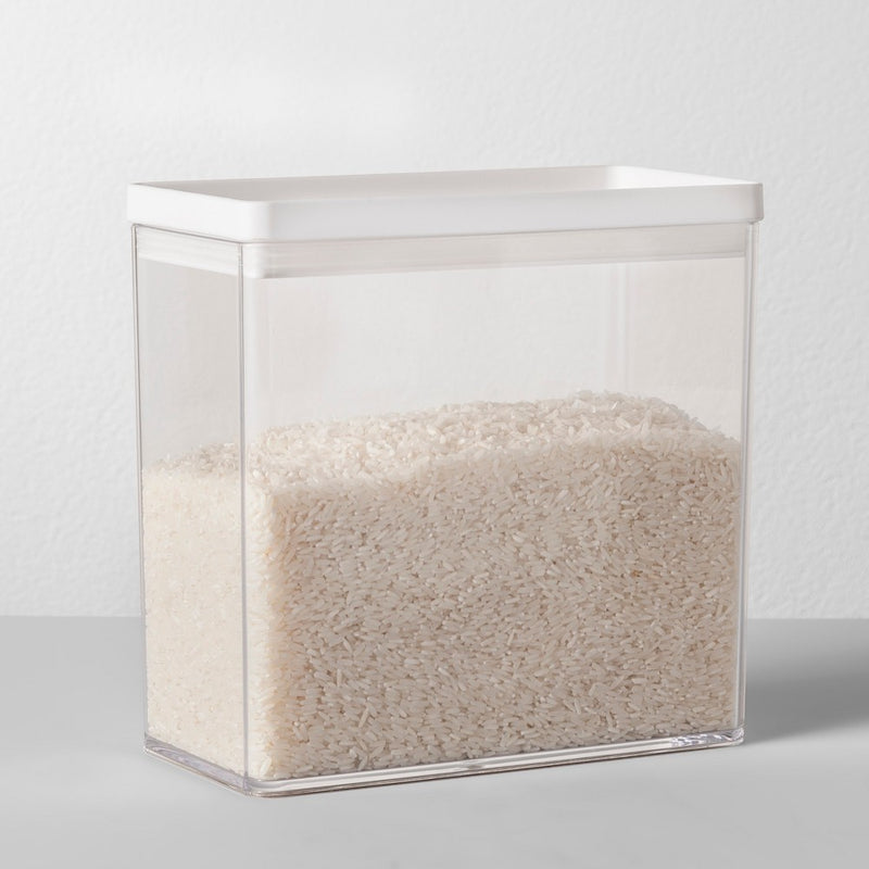 8"W X 4"D X 8"H Plastic Food Storage Container Clear - Made By Design