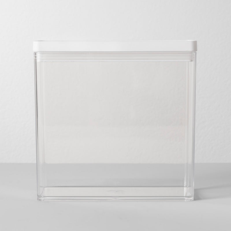 8"W X 4"D X 8"H Plastic Food Storage Container Clear - Made By Design