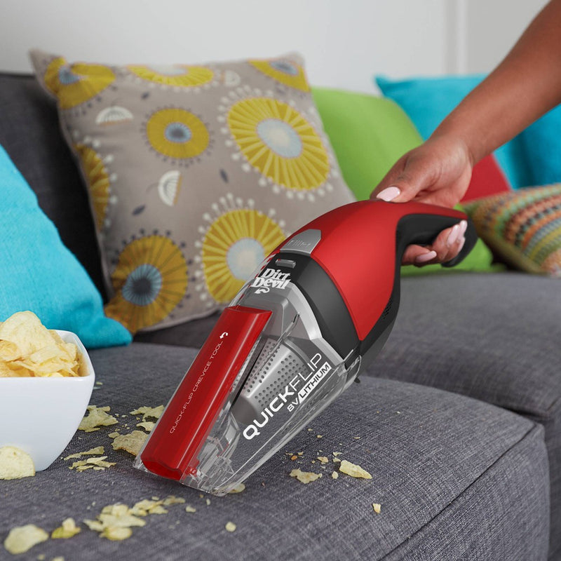 Dirt Devil Quick Flip 8V Cordless Lightweight Handheld Vacuum - BD30010