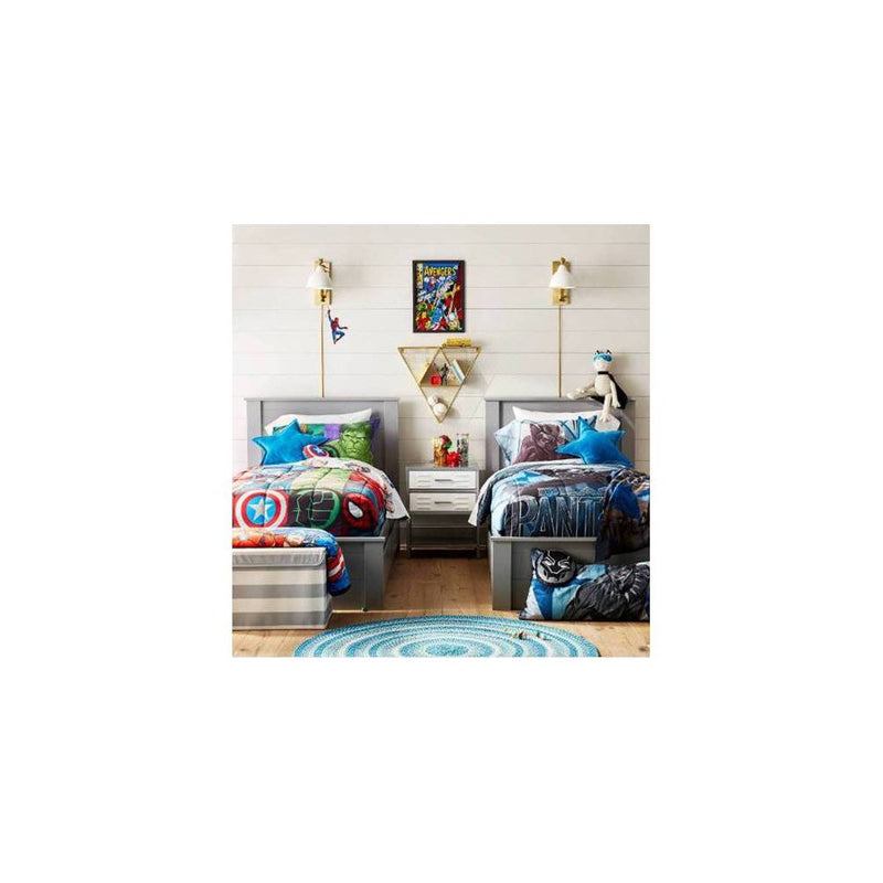 Marvel Avengers 46"x60" Throw Blanket Blue