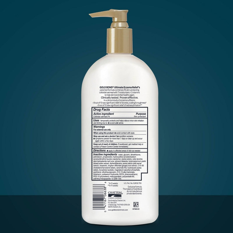 Unscented Gold Bond Eczema Hand and Body Lotions - 14 fl oz