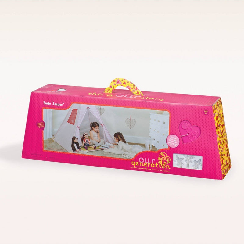 Our Generation Pink Suite Camping Play Tent for Dolls & Kids' (LOCAL PICKUP ONLY)