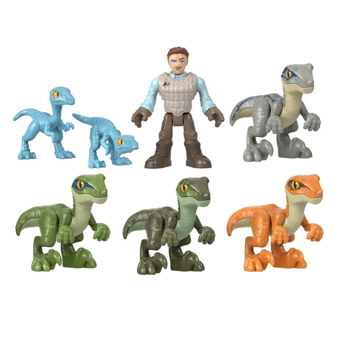 Fisher-Price Imaginext Jurassic World Raptor Trainer Owen Set