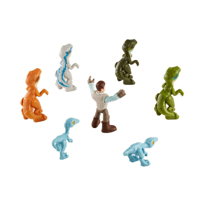 Fisher-Price Imaginext Jurassic World Raptor Trainer Owen Set