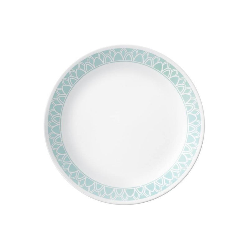 Corelle 10.3" Glass Delano Dinner Plate Teal