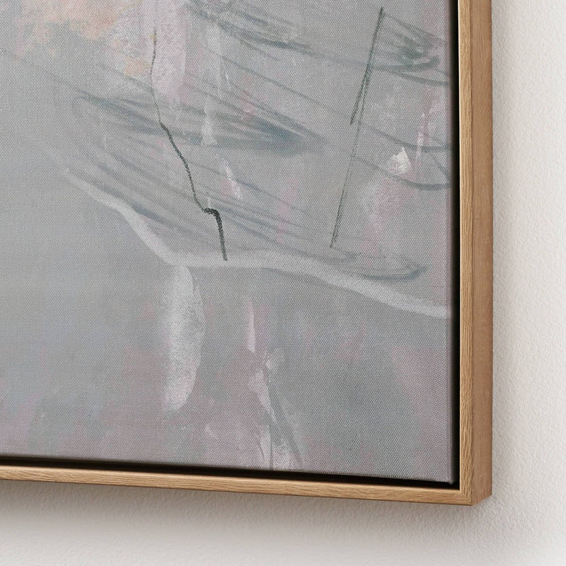 24" x 30" Natural Abstract Markings Framed Wall Art - Threshold designed with Studio McGee (LOCAL PICKUP ONLY)
