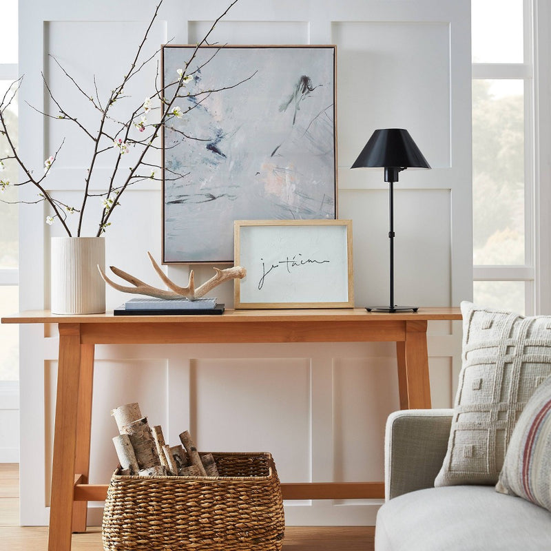 24" x 30" Natural Abstract Markings Framed Wall Art - Threshold designed with Studio McGee (LOCAL PICKUP ONLY)