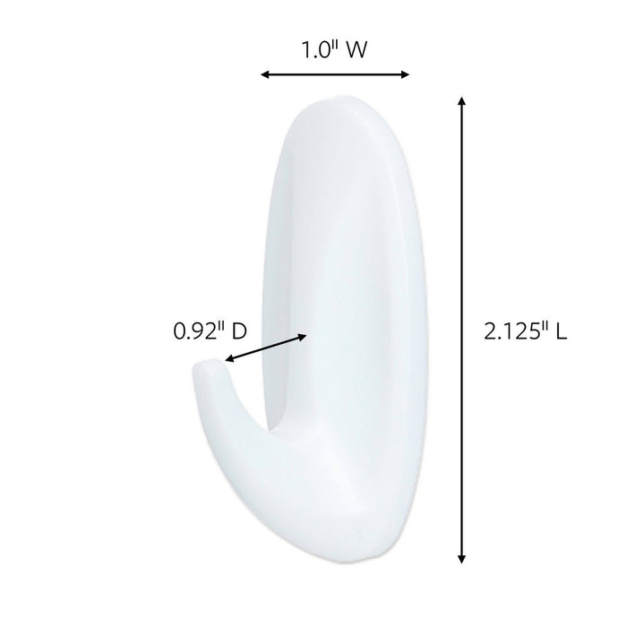 Command Strips Small Sized Designer Hooks White