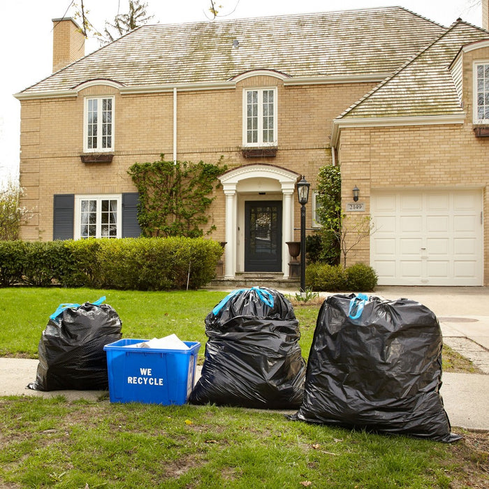 Hefty Strong Lawn & Leaf Drawstring Trash Bags - 39 Gallon - 24ct