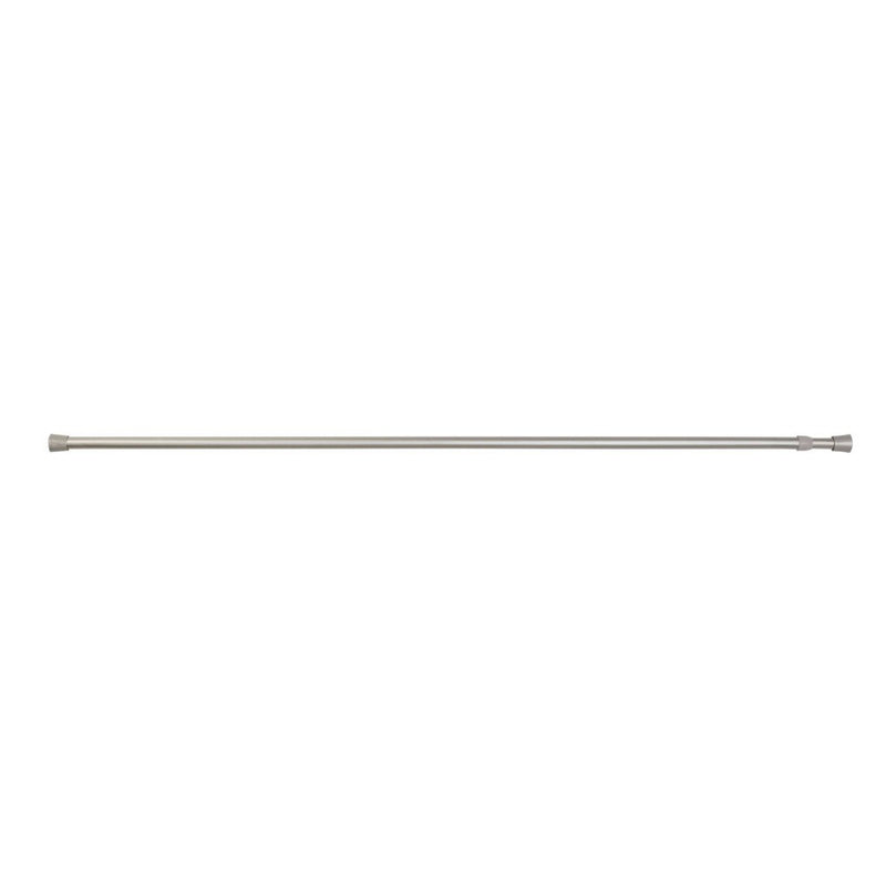28"-48" Round Spring Tension Curtain Rod Nickel - Room Essentials (LOCAL PICKUP ONLY)