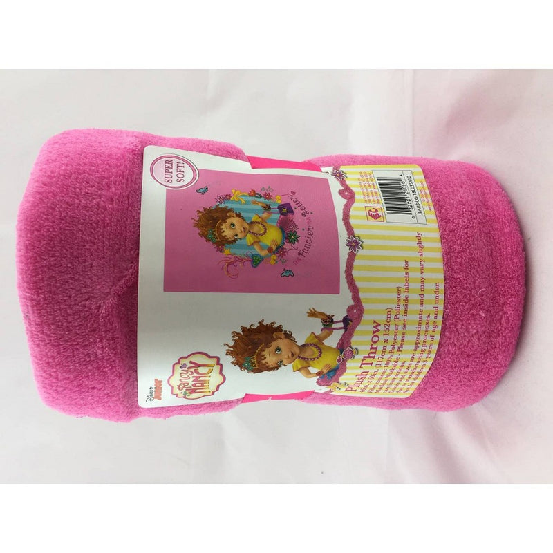 Fancy Nancy 46"x60" Throw Pink
