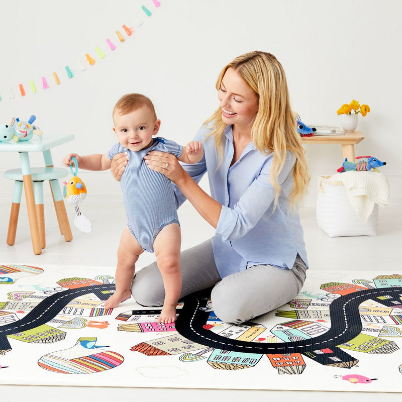 Skip Hop Double Play Reversible Playmat - Vibrant Village (LOCAL PICKUP ONLY)