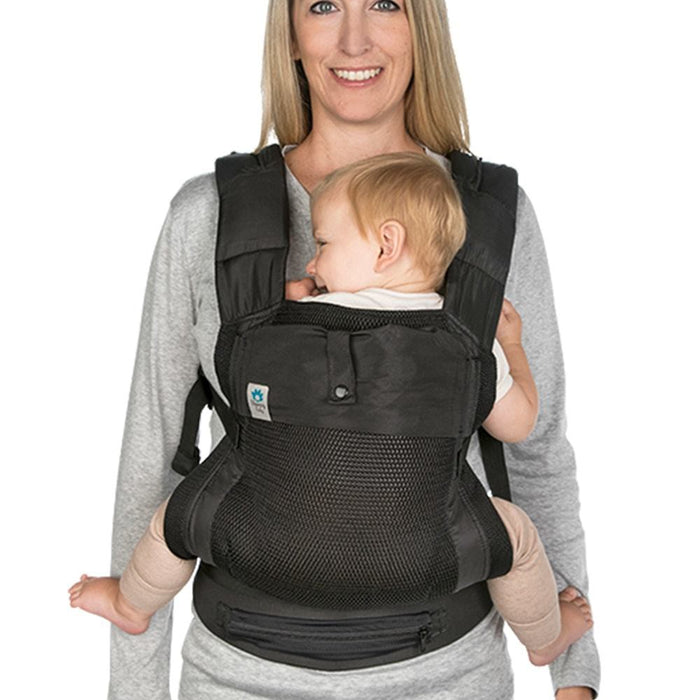 Blooming Bath AirPod Baby Carrier with insert - Black