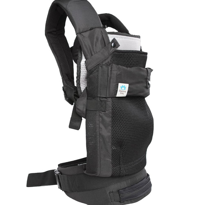 Blooming Bath AirPod Baby Carrier with insert - Black
