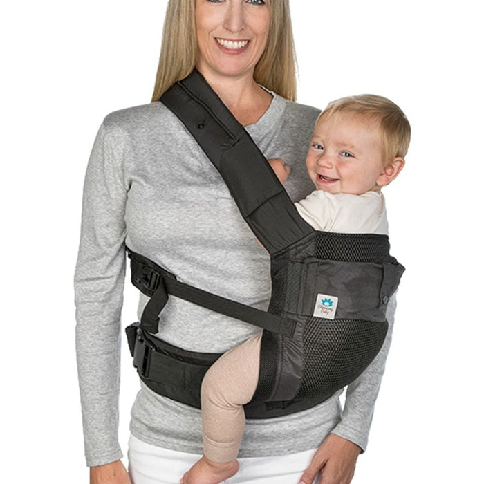 Blooming Bath AirPod Baby Carrier with insert - Black
