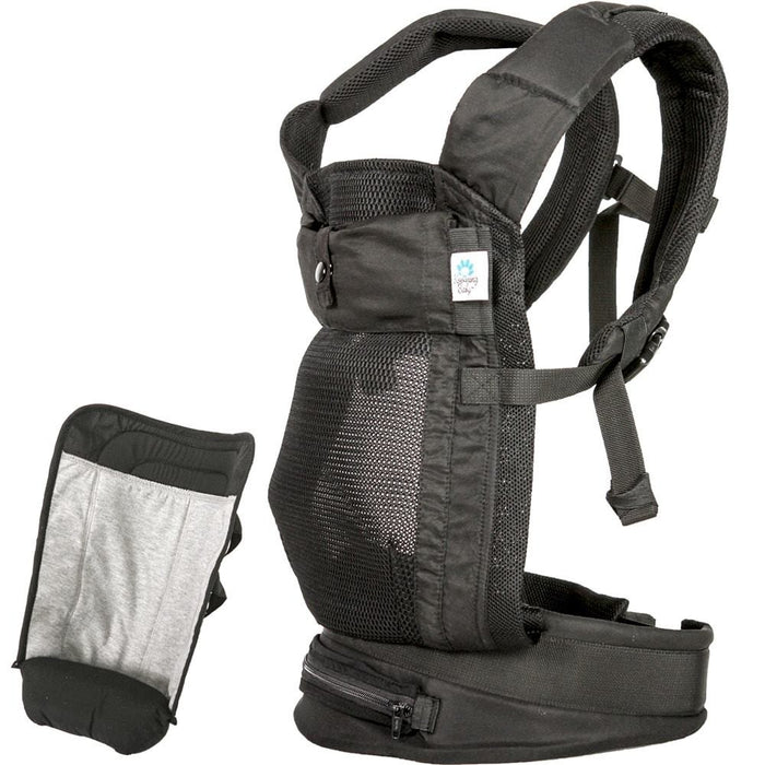 Blooming Bath AirPod Baby Carrier with insert - Black