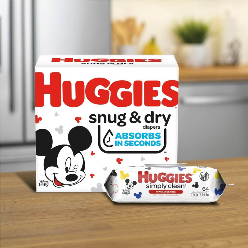 Huggies Snug & Dry Baby Disposable Diapers Super Pack - Size 2 - 112ct