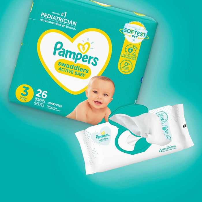 Pampers Sensitive Baby Wipes - 672ct