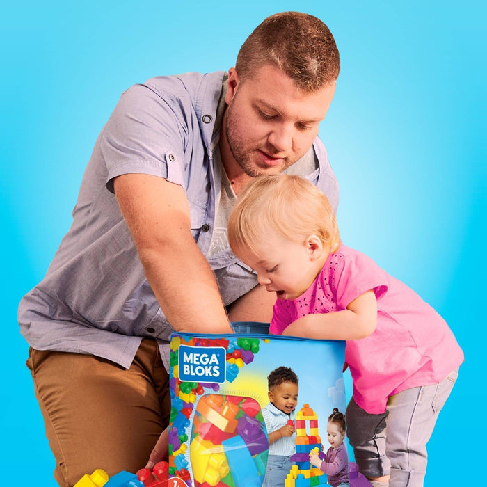 Mega Bloks First Builders Big Building Bag - Classic 80pc
