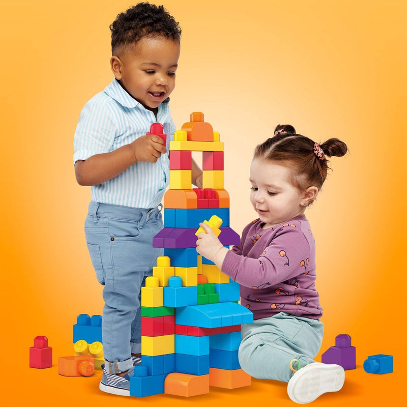 Mega Bloks First Builders Big Building Bag - Classic 80pc