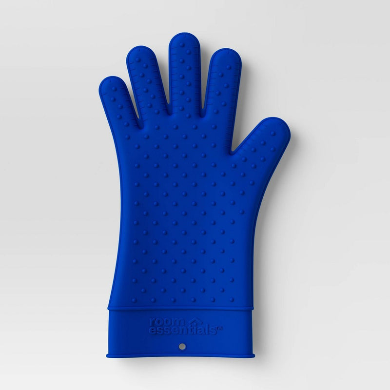 Silicone Grill Gloves Blue - Room Essentials