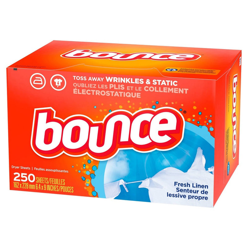 Bounce Fresh Linen Dryer Sheets - 250ct